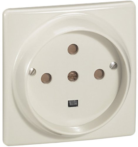 Розетка силовая Legrand 20A 3P+N+E 400В слоновая кость картинка 